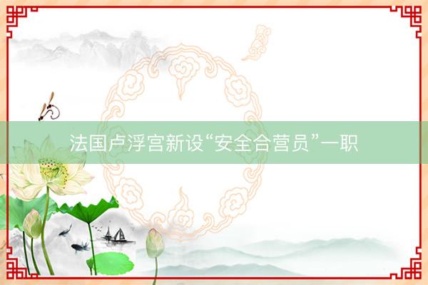 法国卢浮宫新设“安全合营员”一职
